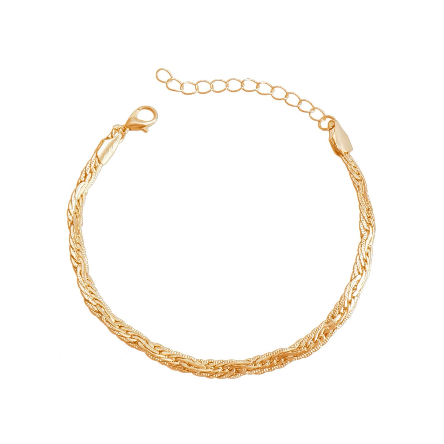 Golden Twist Bracelet