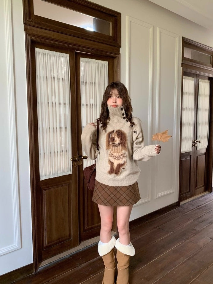 dog-pattern-knit-khaki