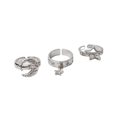 Starry Whispers Ring Set