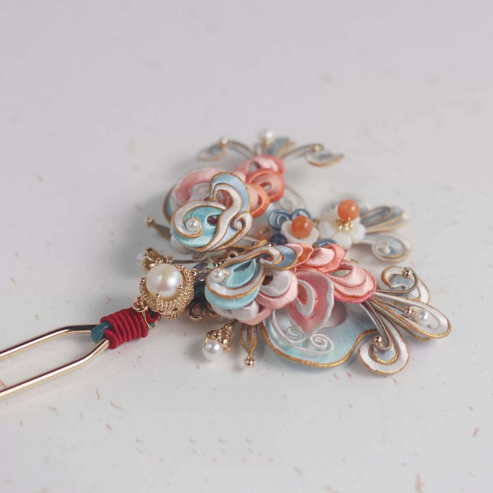 Pearl's Aquatic Ballet Chan Hua Hairpin