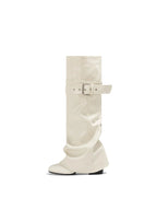 Retro Slouchy Tall Boots OLA065 oliviroa オリヴィオラ