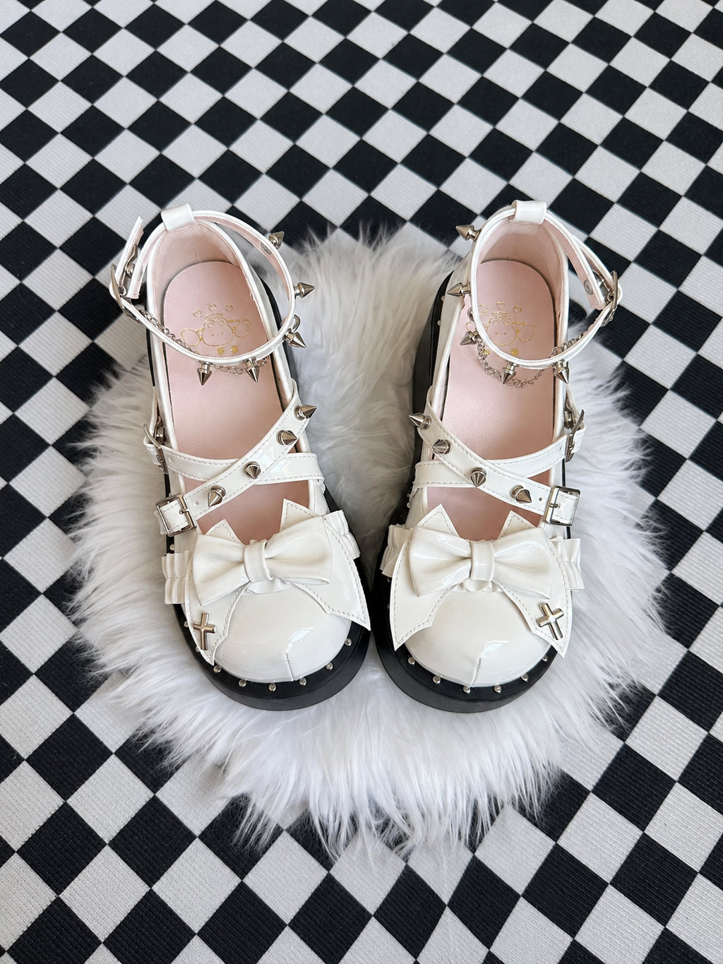 Bat Bow Cross Platform Shoes OLA068 oliviroa オリヴィオラ