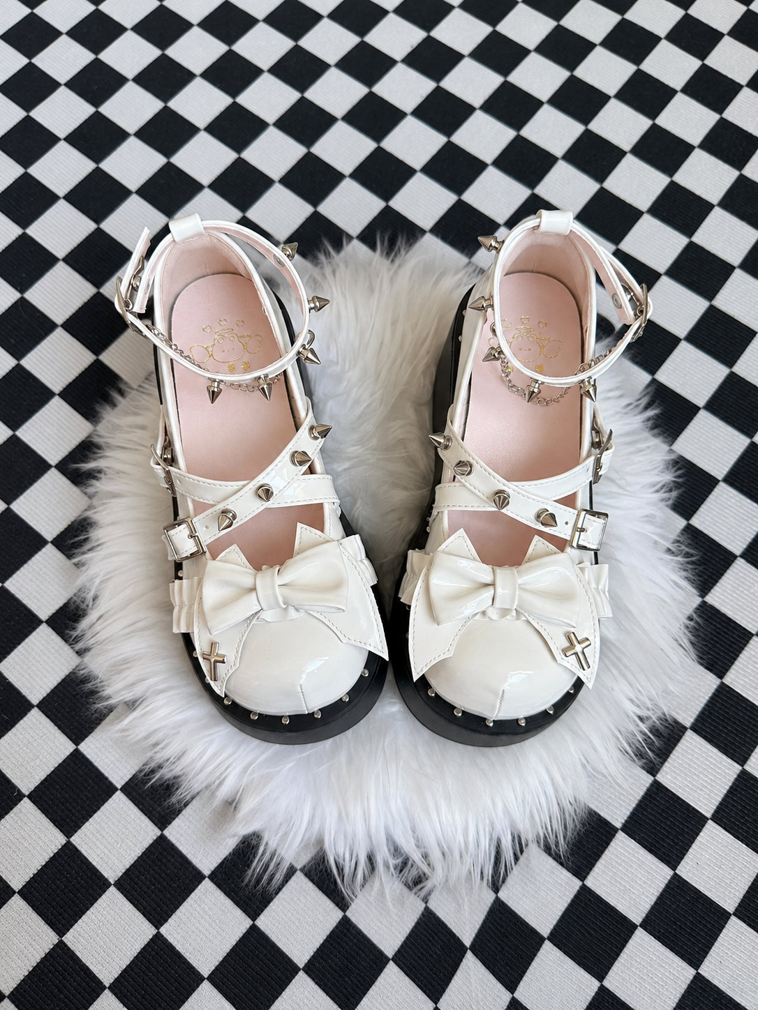Bat Bow Cross Platform Shoes OLA068 oliviroa オリヴィオラ