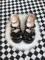 Bat Bow Cross Platform Shoes OLA068 oliviroa オリヴィオラ