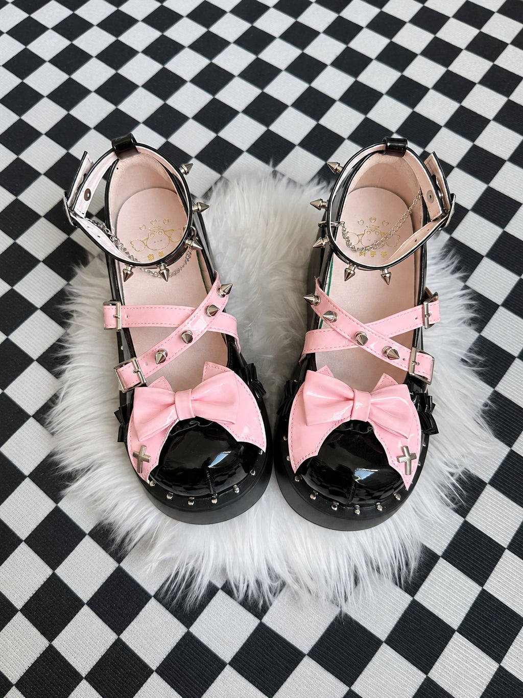 Bat Bow Cross Platform Shoes OLA068 oliviroa オリヴィオラ