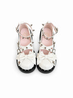 Bat Bow Cross Platform Shoes OLA068 oliviroa オリヴィオラ