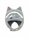 Cat Ear Marled Knit Hat OLA078 oliviroa オリヴィオラ