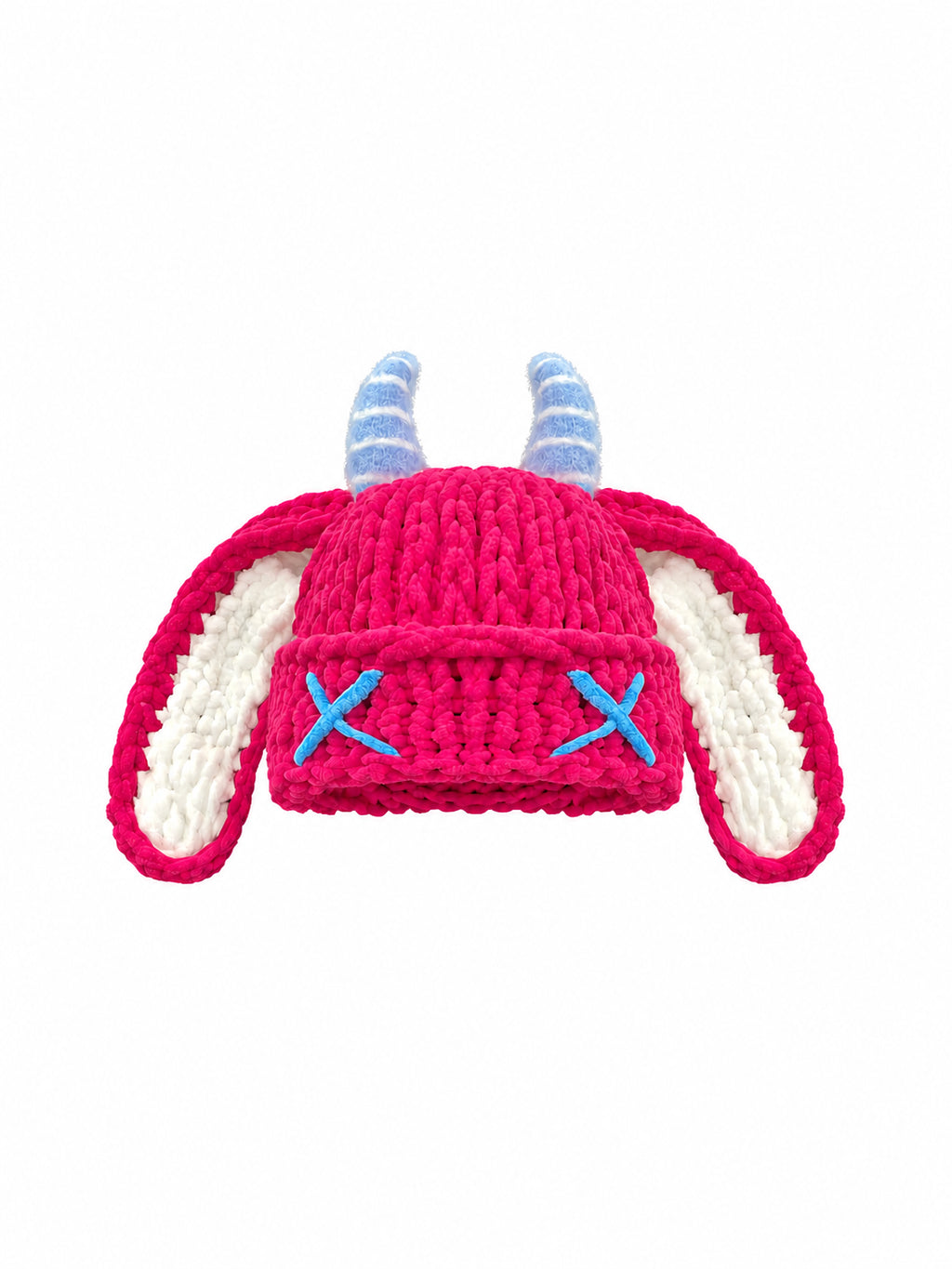 Horn Detail Knit Earflap Hat OLA080 oliviroa オリヴィオラ