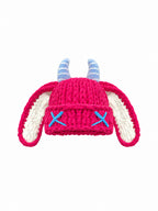 Horn Detail Knit Earflap Hat OLA080 oliviroa オリヴィオラ