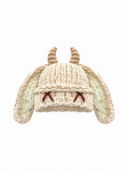 Horn Detail Knit Earflap Hat OLA080 oliviroa オリヴィオラ