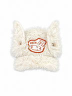 Pig Embroidery Furry Cap OLA083 oliviroa オリヴィオラ