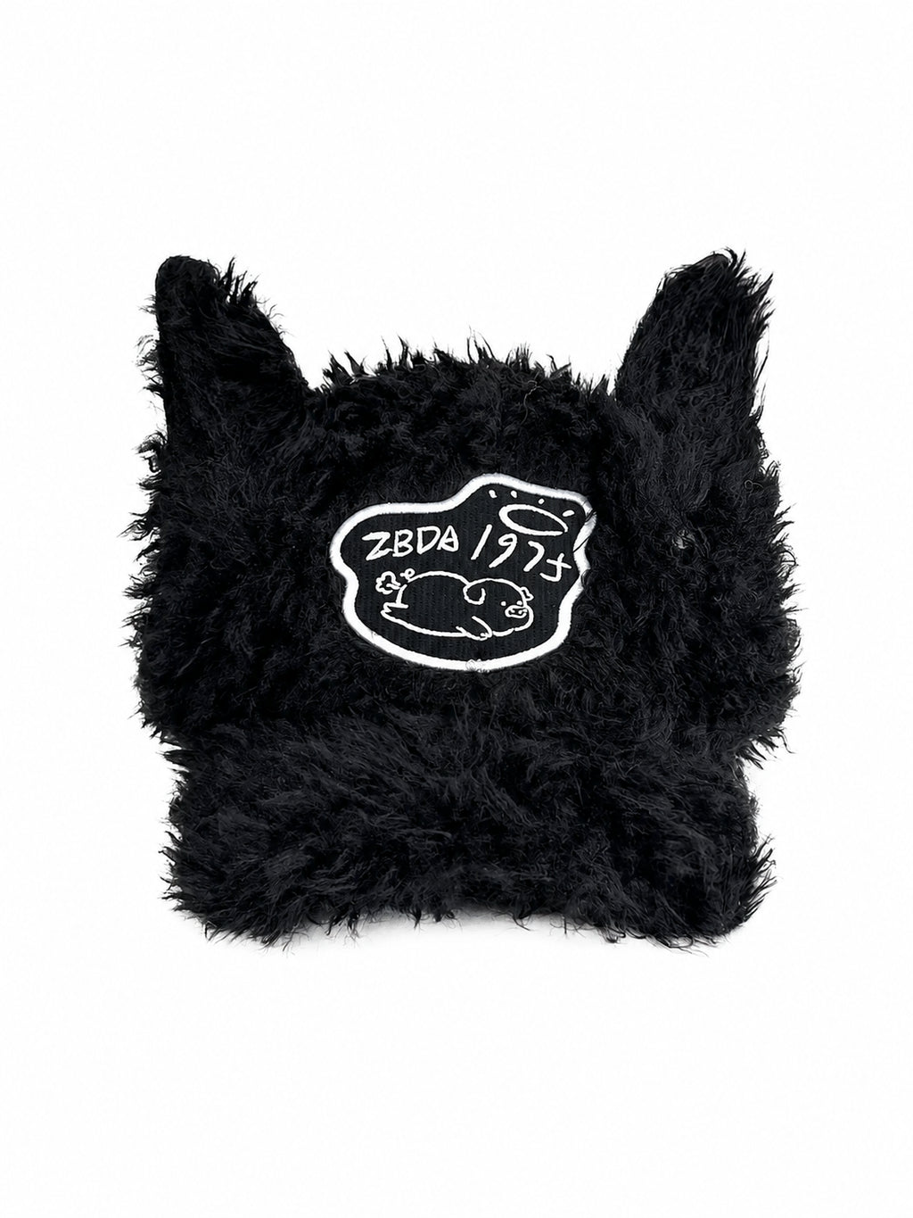 Pig Embroidery Furry Cap OLA083 oliviroa オリヴィオラ