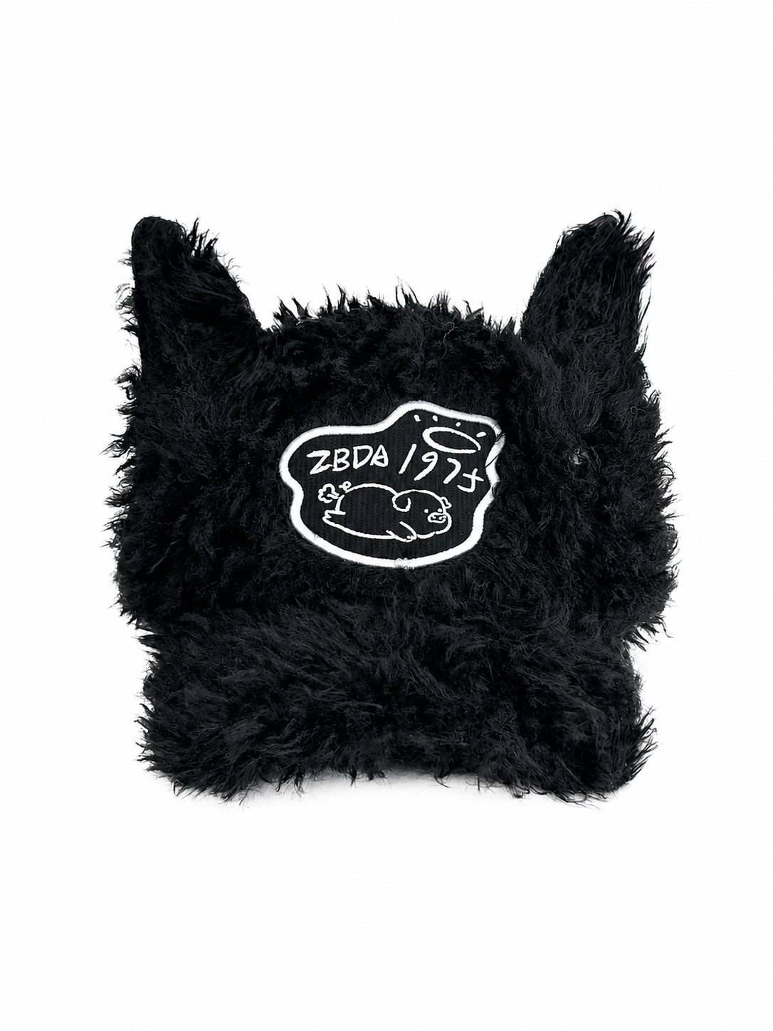 Pig Embroidery Furry Cap OLA083 oliviroa オリヴィオラ