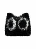 Big Eye Furry Cat Ear Hat OLA084 oliviroa オリヴィオラ
