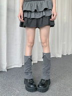 Polka Dot JK Slouch Leg Warmers OLA033 oliviroa オリヴィオラ