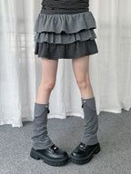 Polka Dot JK Slouch Leg Warmers OLA033 oliviroa オリヴィオラ