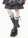 Star and Bow Tie Leg Warmers OLA021 oliviroa オリヴィオラ